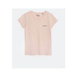 Tricou Slim Fit Cu Mic Logo Brodat imagine