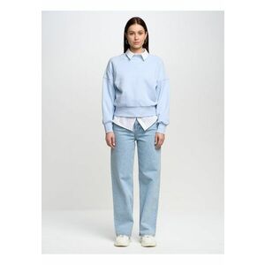 Bluzon Jean 400 cu maneci raglan imagine