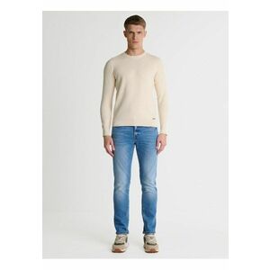 Pulover uni cu decolteu la baza gatului Reylon 102 imagine