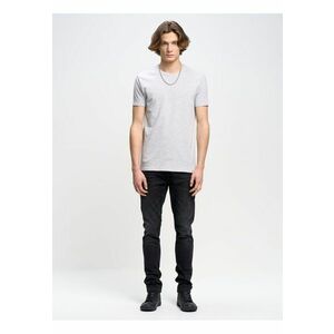 Tricou uni regular fit Basic imagine