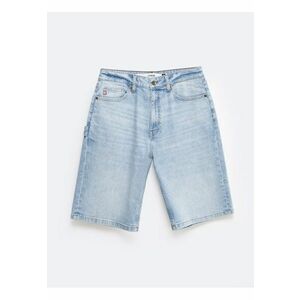 Bermude relaxed fit din denim Aleksy 220 imagine