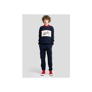 Bluza polo cu guler contrastant HARMON 403 imagine