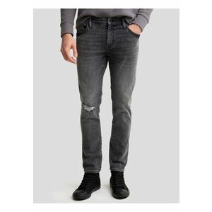 Blugi skinny cu talie joasa Jeffray - imagine