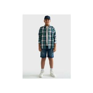 Bermude slim fit din denim Mat 561 imagine