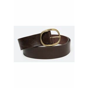 Curea din piele cu o catarama ovala imagine