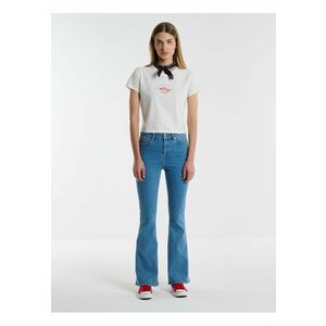 Tricou crop cu imprimeu grafic Nottasa imagine