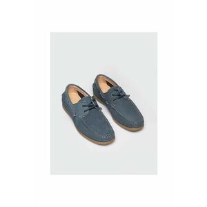 Mocasini din piele nabuc 403 imagine