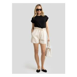 Pantaloni scurti cu talie inalta Oliana 103 imagine