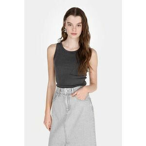 Top striat cu croiala slim-fit imagine