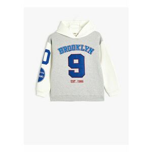 Hanorac cu imprimeu text imagine