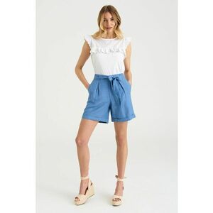 Bluza din amestec de modal si bumbac fara maneci imagine