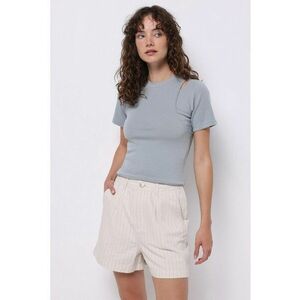 Tricou slim fit cu model 2 in 1 imagine