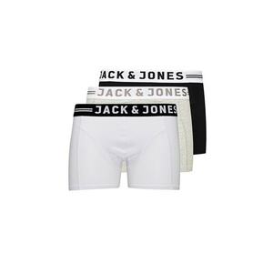 Jack & Jones - Set de boxeri cu banda logo in talie - 3 perechi imagine