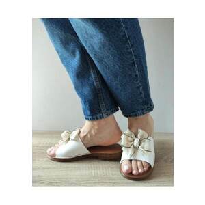 Saboti Casual Dama 60015B 13-N Albi - Alb imagine