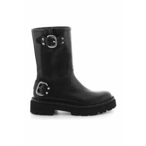 Ghete dama 304375125 - Piele naturala - Negru imagine