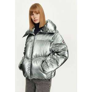 Geaca dama - 304466502 - Nylon - Argintiu imagine