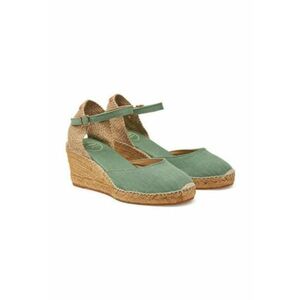 Mocasini dama textil - verde imagine