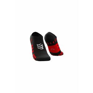 Sosete No Show - Negru/Rosu imagine