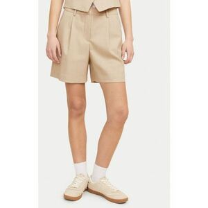 Pantaloni scurti dama - 304703355 - Poliester - Bej imagine