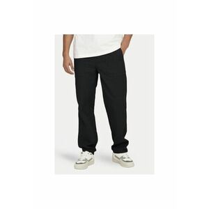 Pantaloni barbati - 304493409 - Bumbac - Negru imagine