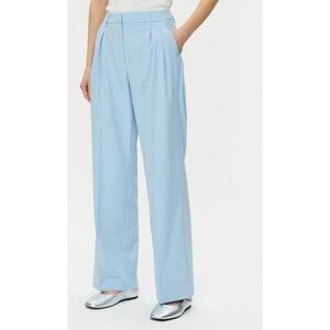 Pantaloni dama - 304951299 - Poliester reciclat/Viscoza - Albastru imagine