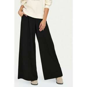 Pantaloni dama - 304807077 - Poliester reciclat/Poliester - Negru imagine