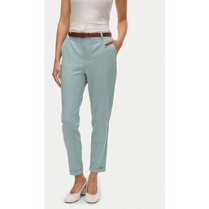 Pantaloni dama - 304785665 - Poliester/Viscoza - Verde imagine