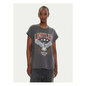 JDY Tricou gri imagine