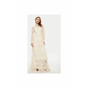 Rochie dama - 304893667 - Bumbac/Poliamida - Alb imagine