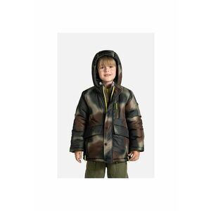 Geaca sport de iarna pentru baieti - matlasata - poliester - multicolor imagine