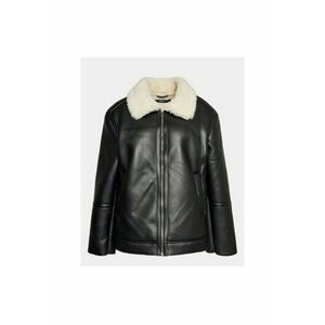Geaca dama - 302990832 - Piele ecologica - Negru imagine