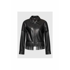 Geaca dama - 300001660 - Piele ecologica/Poliester - 42 EU - Negru imagine