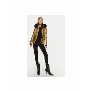 Geaca dama - 304864872 - Poliamida - Auriu imagine