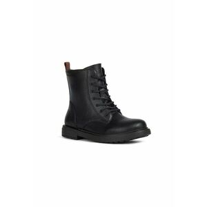Ghete fete - J Eclair Girl Black - Piele ecologica - Negru imagine