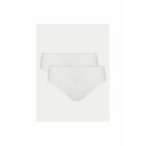 Set 2 chiloti dama - 304974953 - Bumbac - Alb imagine