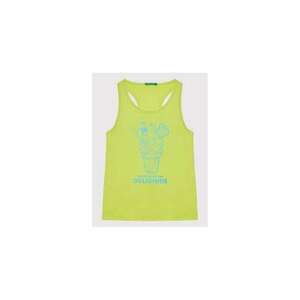 Tricou fete - 300129197 - Bumbac - Galben imagine