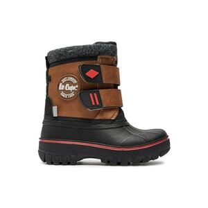 Ghete baieti 304322655 - Piele ecologica - Maro imagine