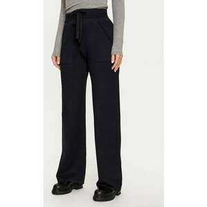 Pantaloni dama - 304396632 - Viscoza/Poliester - Albastru imagine