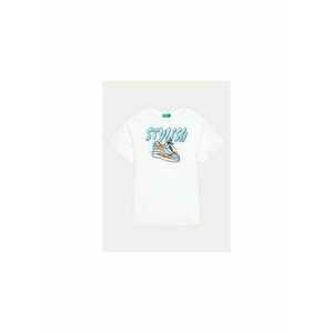 Tricou baieti - 303820497 - Bumbac - Alb imagine