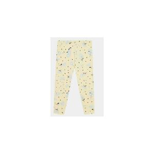 Pantaloni fete - 303816520 - Bumbac - Galben imagine