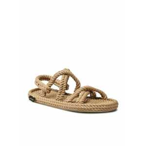 Sandale dama - 300510865 - Bej - Textil - imagine