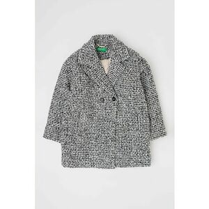 Palton din amestec de lana cu nasturi imagine