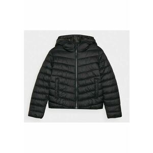 Jacheta baieti puf sintetic - hidrofug - neagra - poliester imagine