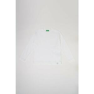 Bluza din bumbac cu decolteu la baza gatului imagine