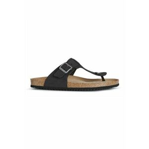 Papuci flip-flop de piele nabuc imagine