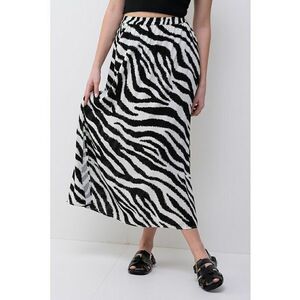 Fusta midi cu slit lateral imagine