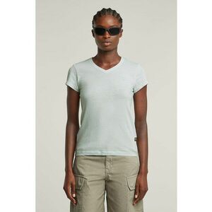 Tricou slim fit de bumbac organic imagine