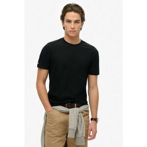 Tricou din bumbac cu decolteu la baza gatului imagine