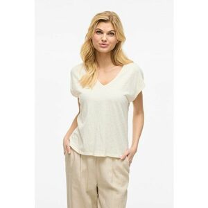 Tricou cu decolteu in V si decupaj pe spate imagine