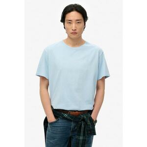 Tricou cu model uni si decolteu la baza gatului imagine